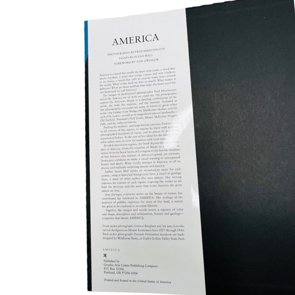 America by Fred Hirschmann Essays by Suzan Hall 1994 Illustrated - Picture 12 of 13